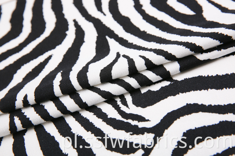 Zebra Stripes Fabric Printing Service